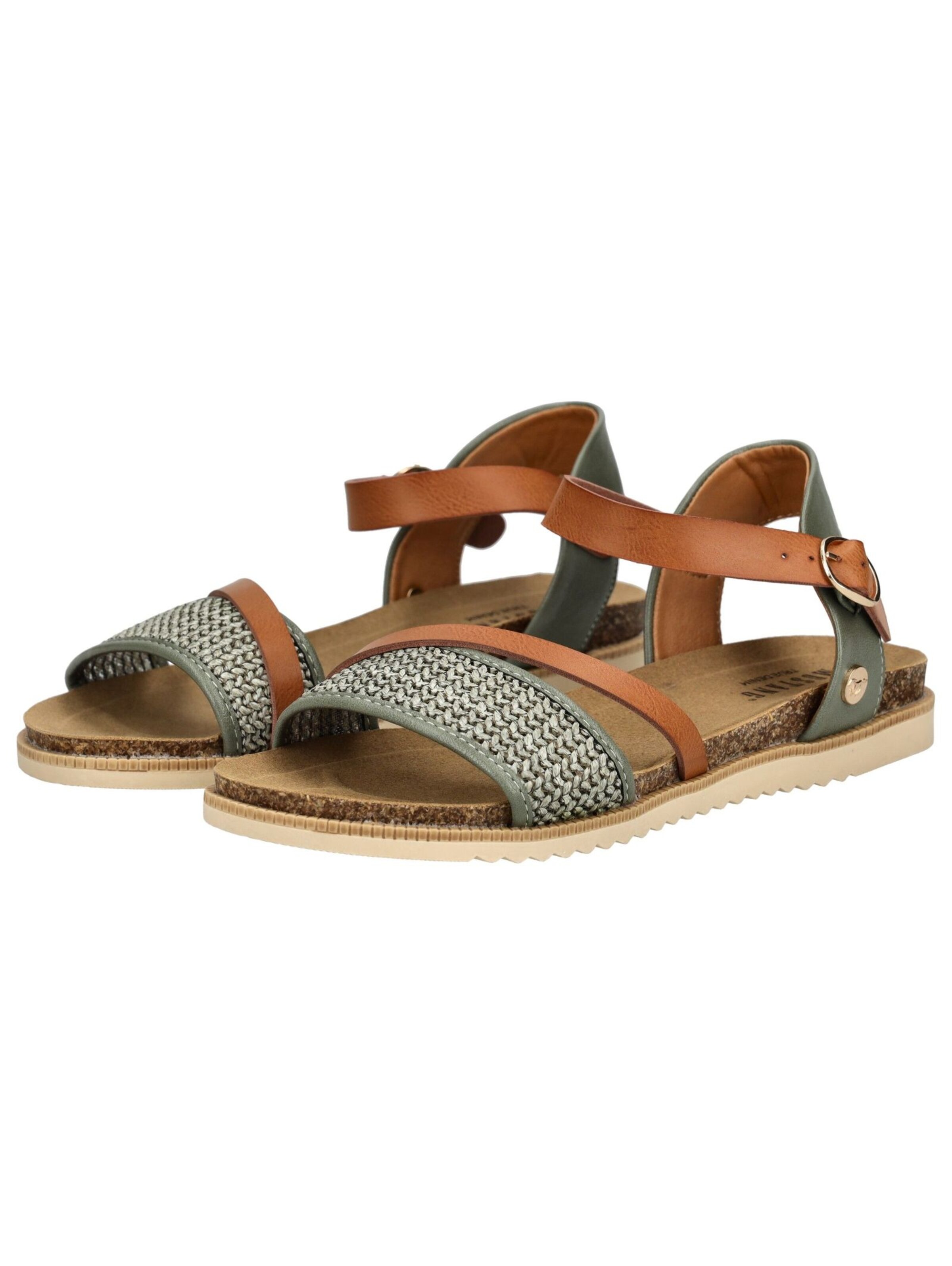 MUSTANG Sandale in Grün