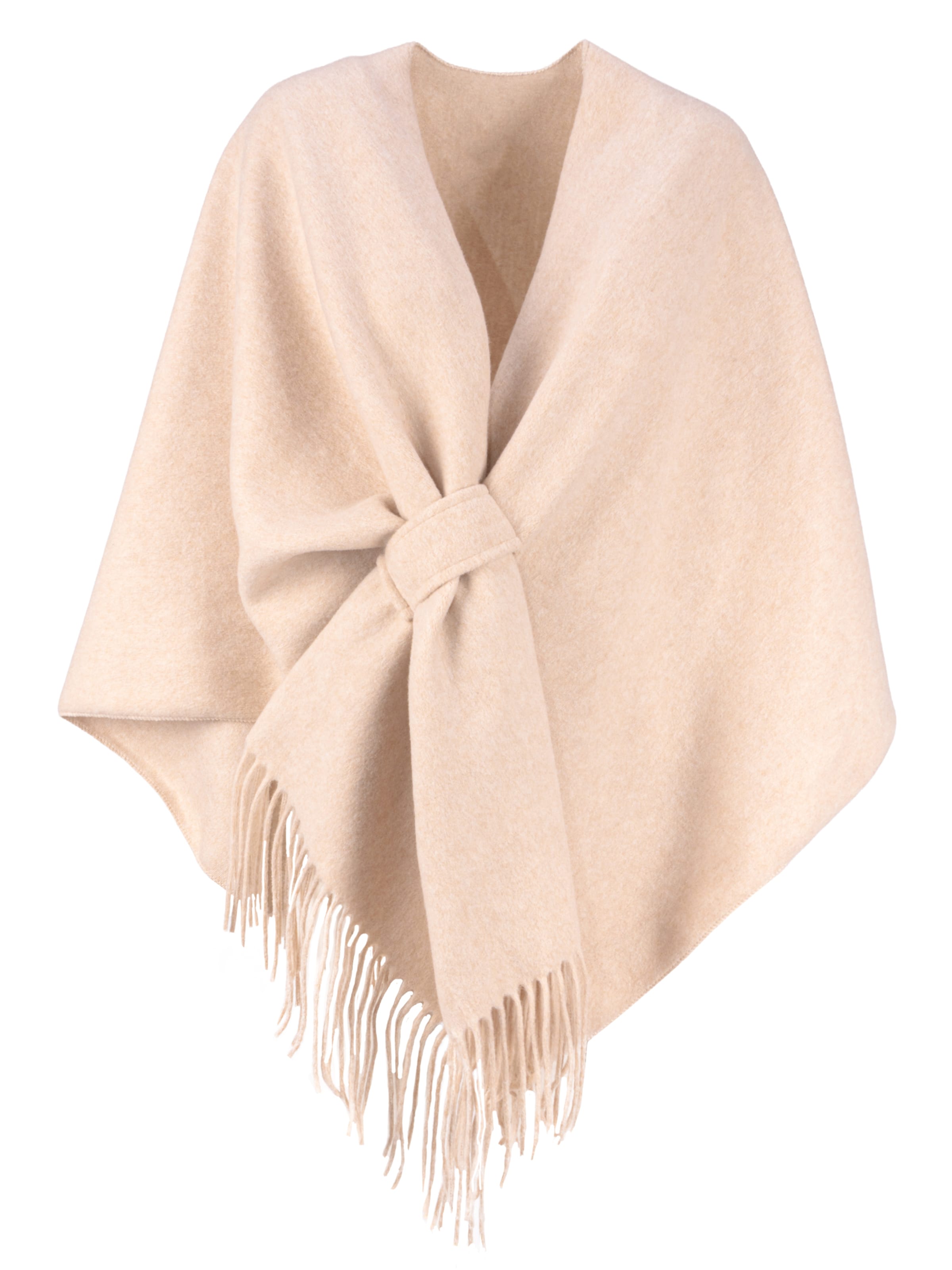 Seasons of April Cape ' ANDREA CAPE ' in creme, Produktansicht