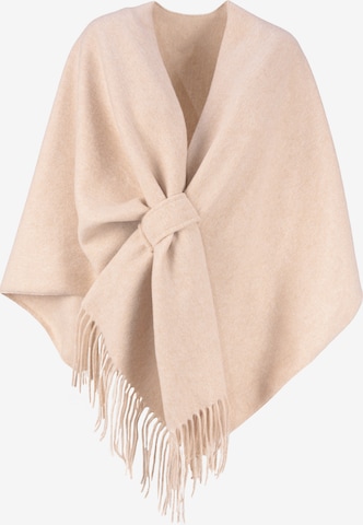 Cape ' ANDREA CAPE ' Seasons of April en beige : devant