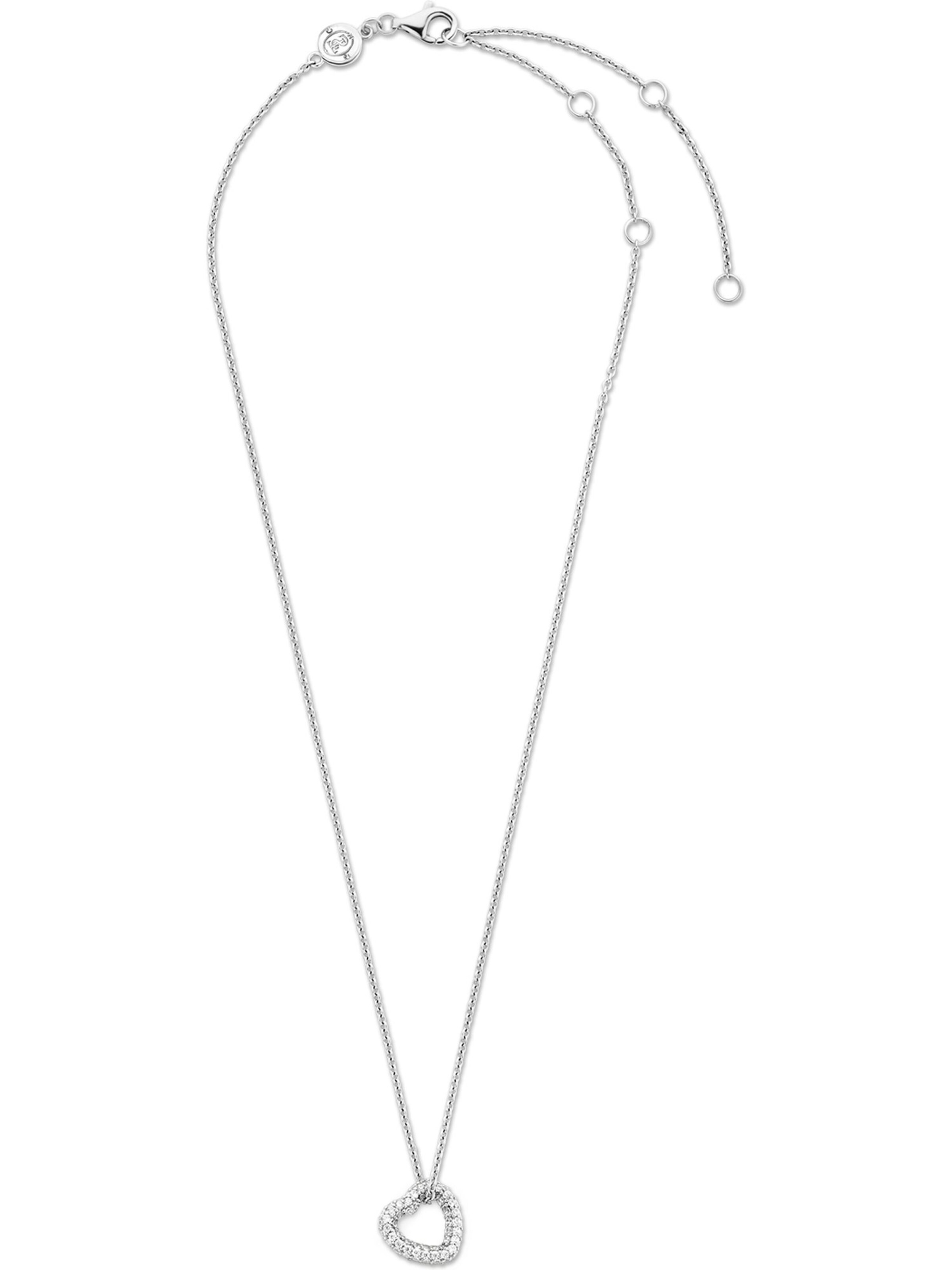 Ti Sento Milano Kette in Silber: Vorderseite