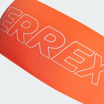 ADIDAS TERREX Športen trak za čelo | oranžna barva