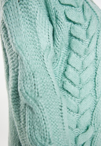 usha WHITE LABEL Knit Cardigan 'Vanne' in Green