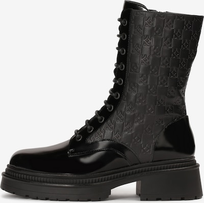 Kazar Bottines à lacets en noir, Vue avec produit