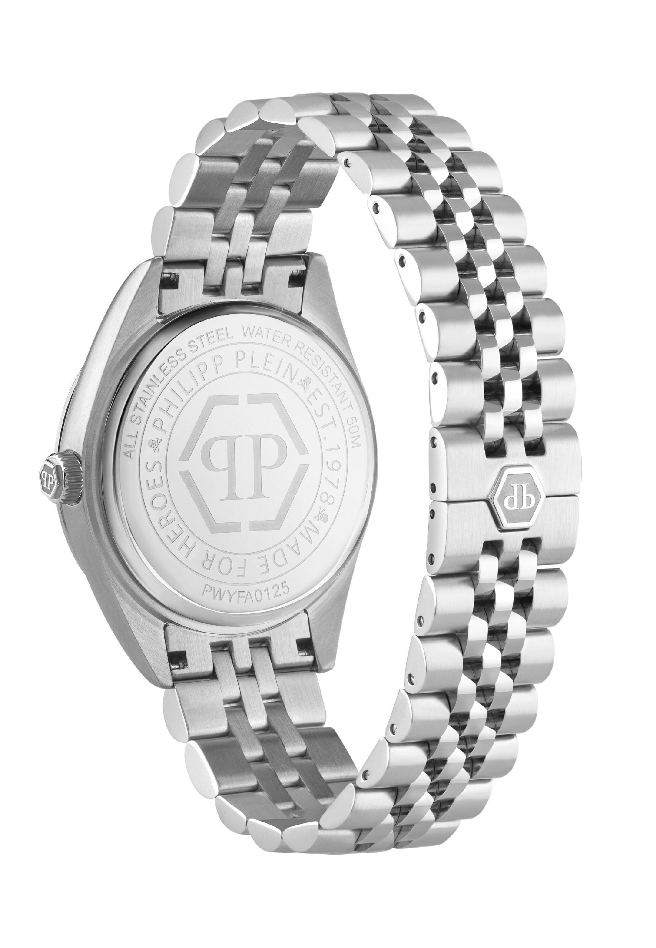 Philipp Plein Watches Analog watch 'Date Superlative' in Silver