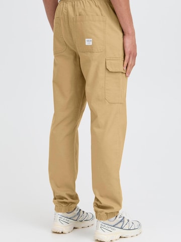 !Solid Tapered Cargobroek 'CAELAN' in Beige