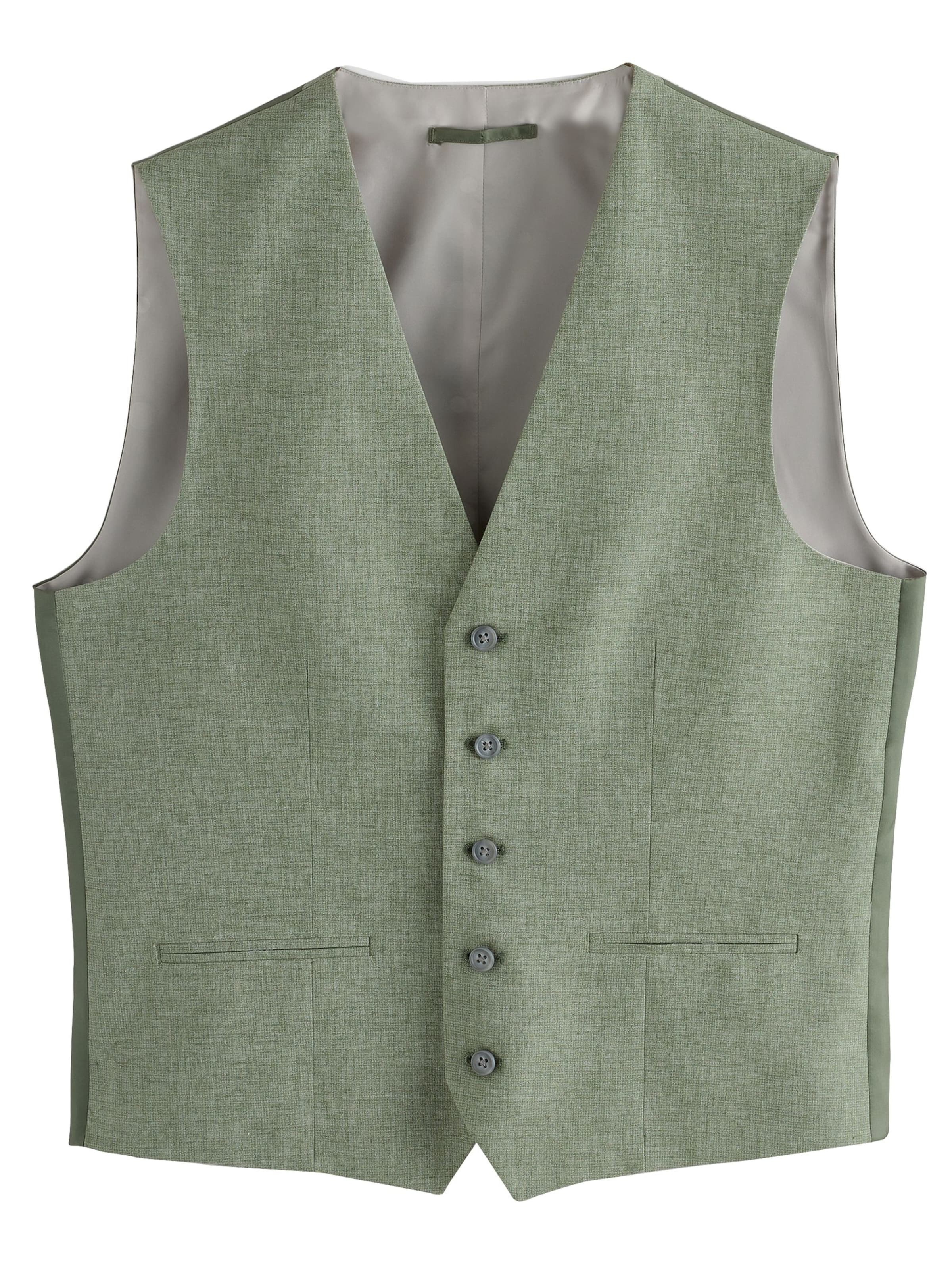 Next Gilet in Groen: voorkant