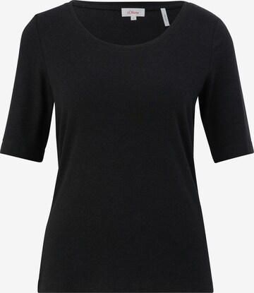 s.Oliver Shirt in Black: front