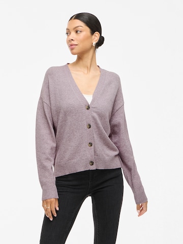 Cardigan 'VIRIL' VILA en violet : devant