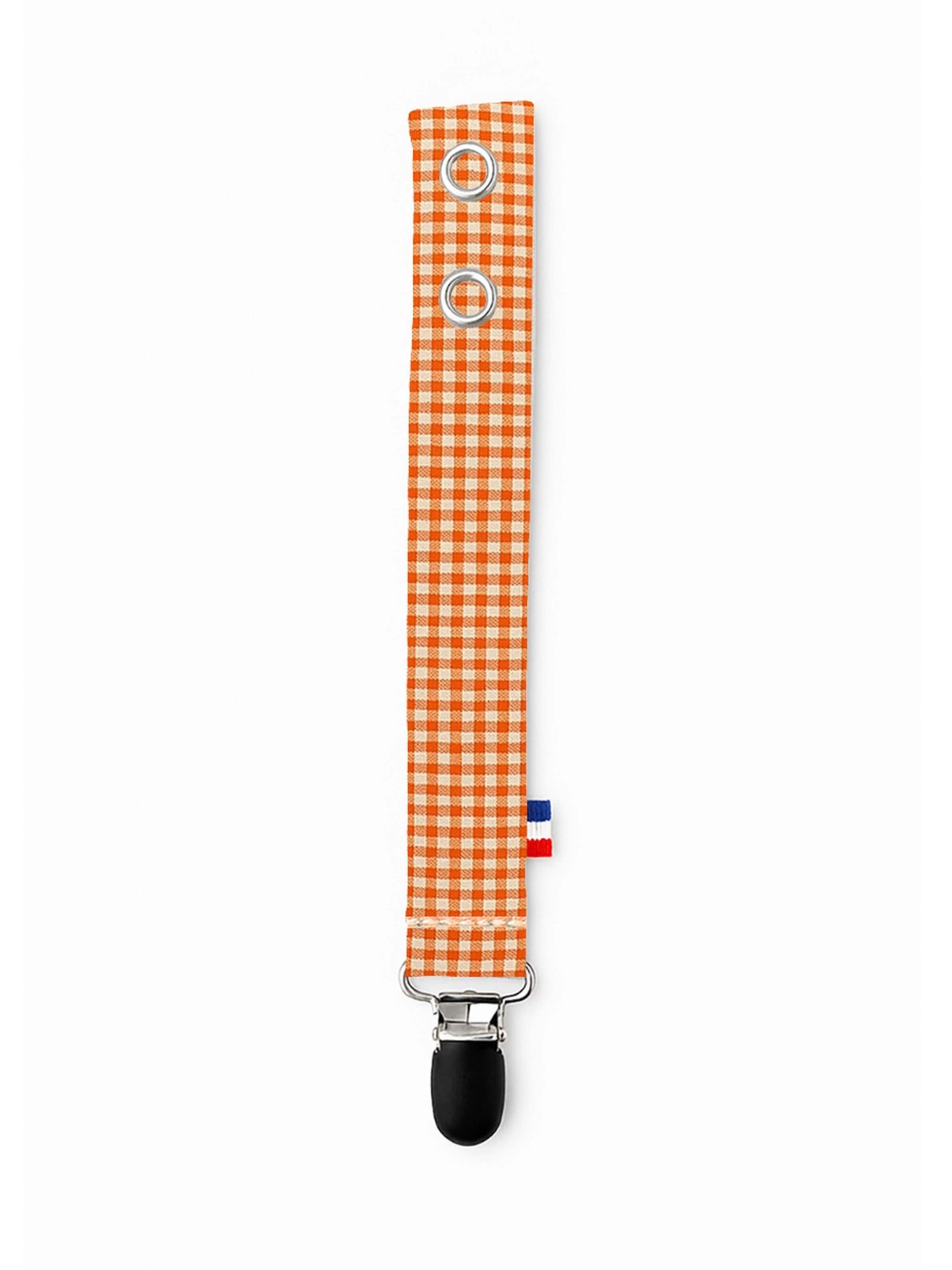 PAPATE - Joyería 'Pacifier' en naranja: frente