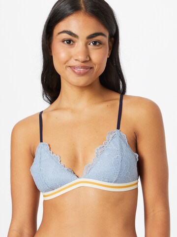 BeckSöndergaard Triangle Bra 'Wiley' in Blue: front