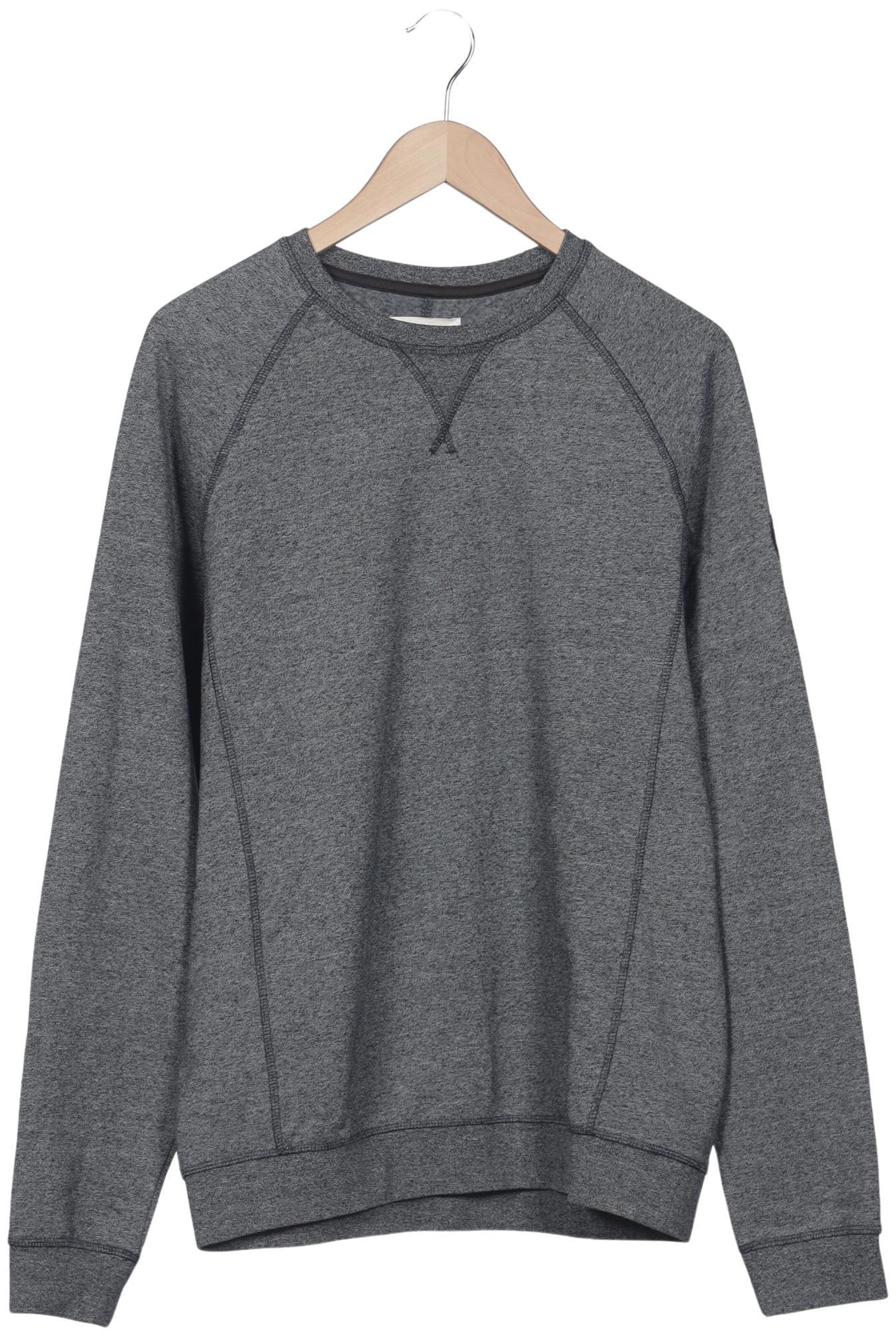 Pier One Sweatshirt & Zip-Up Hoodie in L in Grey: front