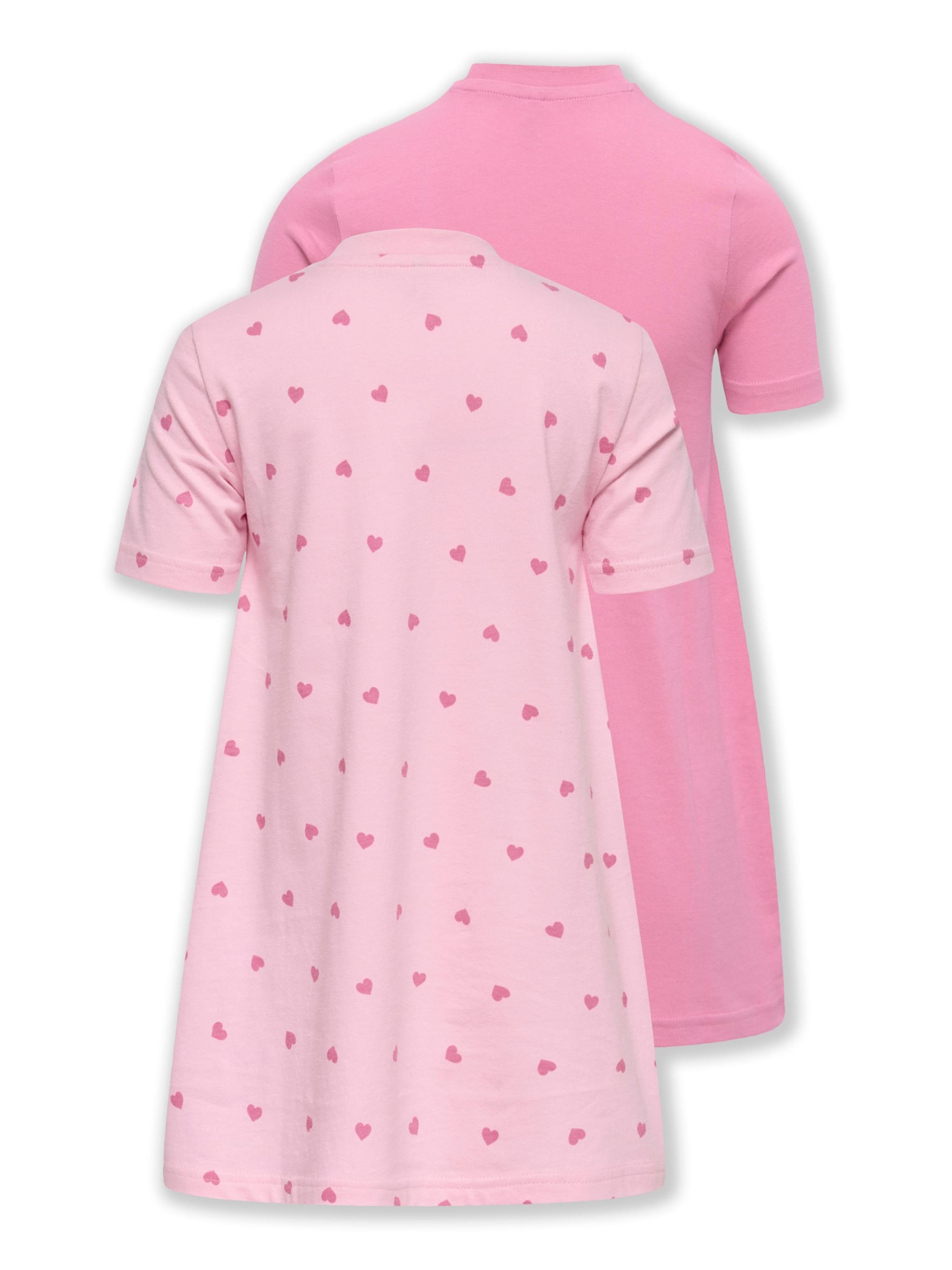 ONLY GIRLS Nachthemd 'KMGRila' in Roze