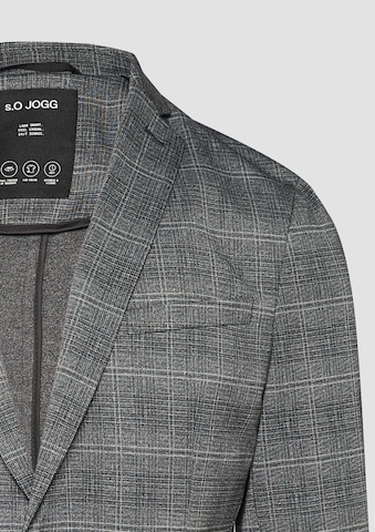 s.Oliver BLACK LABEL Slim fit Blazer in Grey