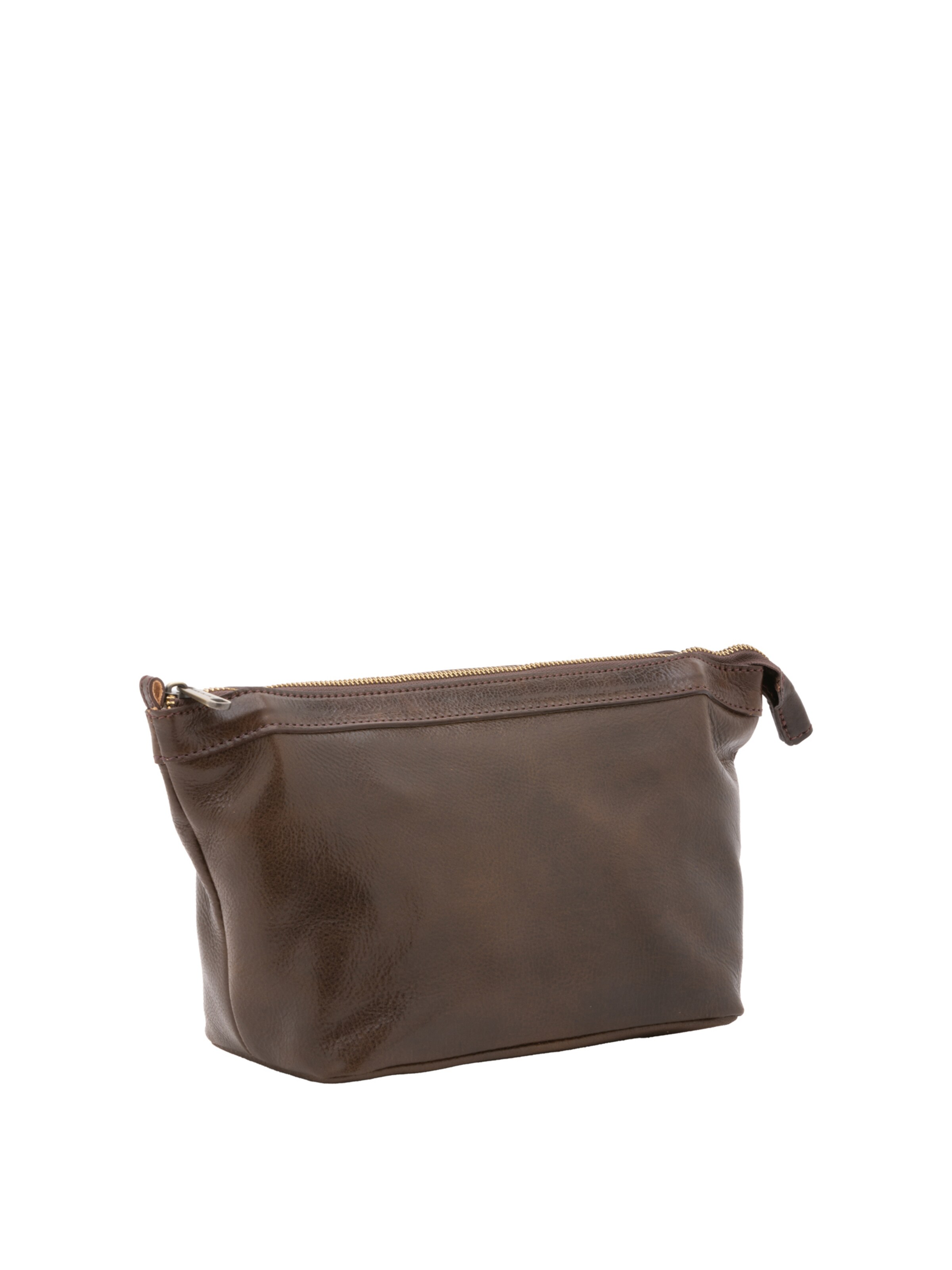 Viola Castellani Clutch in Braun: Vorderseite