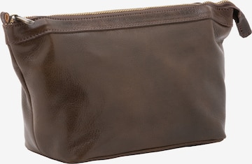 Viola Castellani Clutch in Brown: front