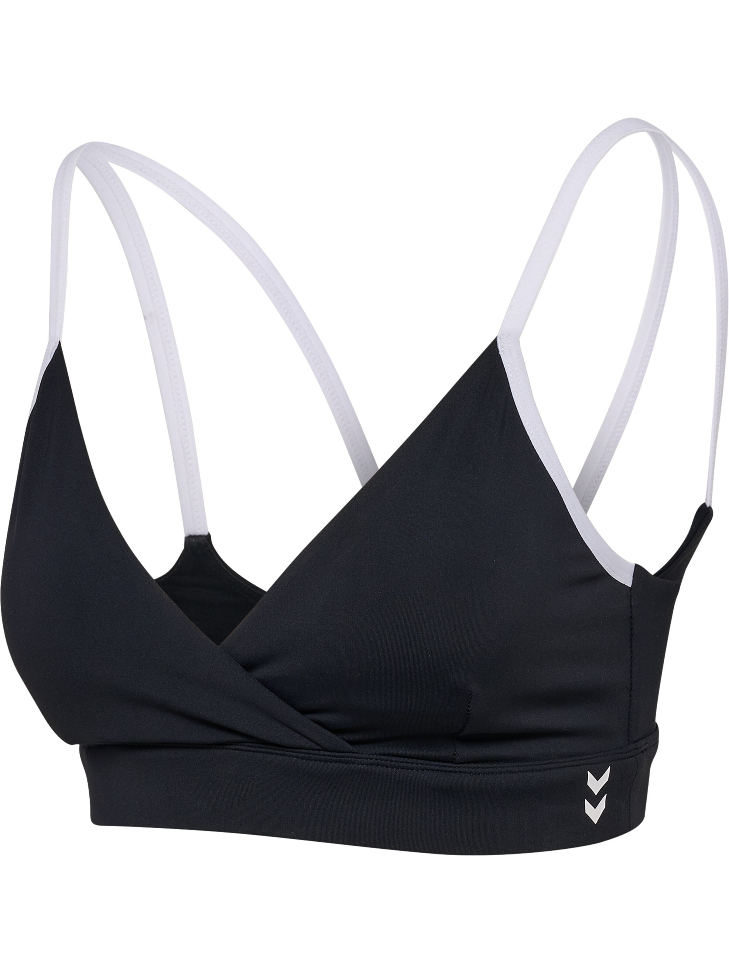 Hummel Bustier Sports-BH i sort