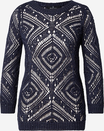 monariPulover - plava boja: prednji dio