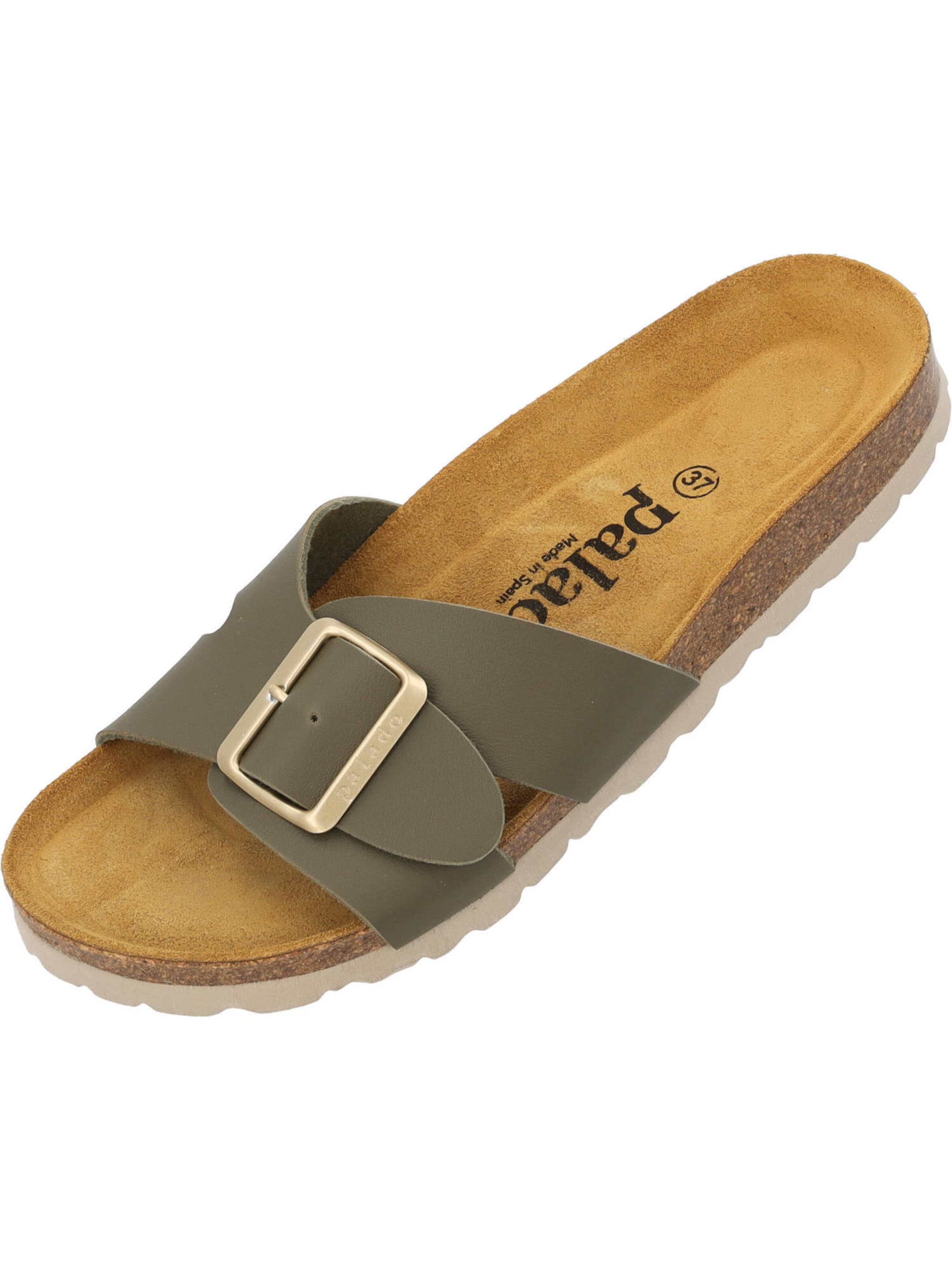 zaļš Palado Ādas čības 'Tinos': no priekšpuses