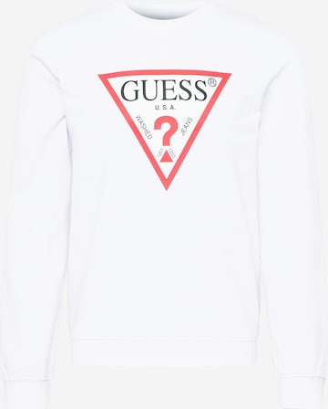 Felpa 'Audley' di GUESS in bianco: frontale
