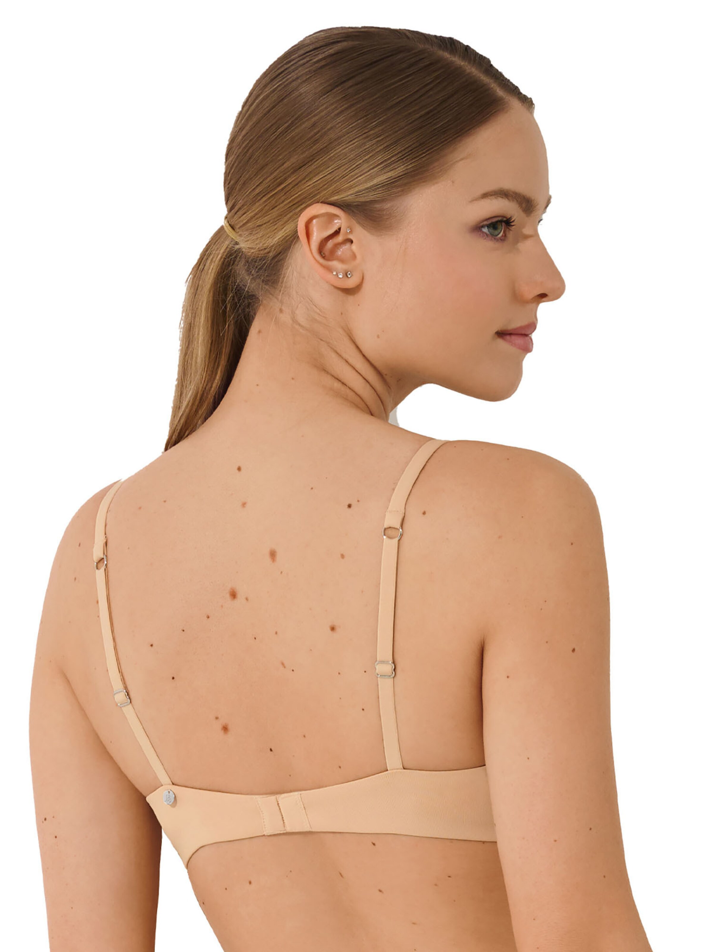 Lisca T-Shirt BH 'Bella'‌‌‌‌‌‌‌‌‌ in Beige