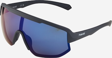 Lunettes de soleil Polaroid en noir : devant