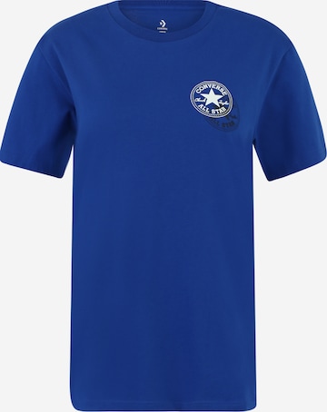 CONVERSE T-Shirt in Blau: predná strana