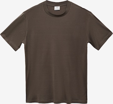 MANGO MAN Shirt 'BELLOW' in Brown: front