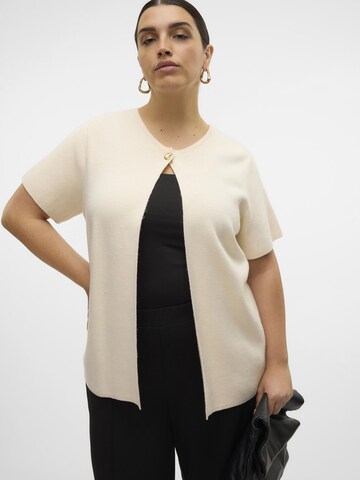 Giacchetta 'VMCGold' di Vero Moda Curve in beige