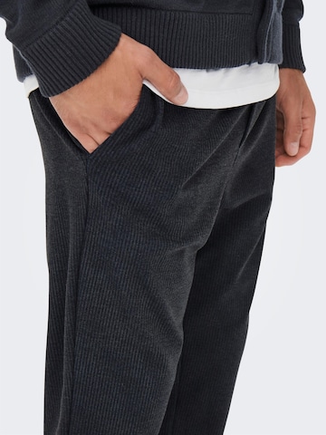 Only & Sons Regular Trousers 'Linus' in Blue