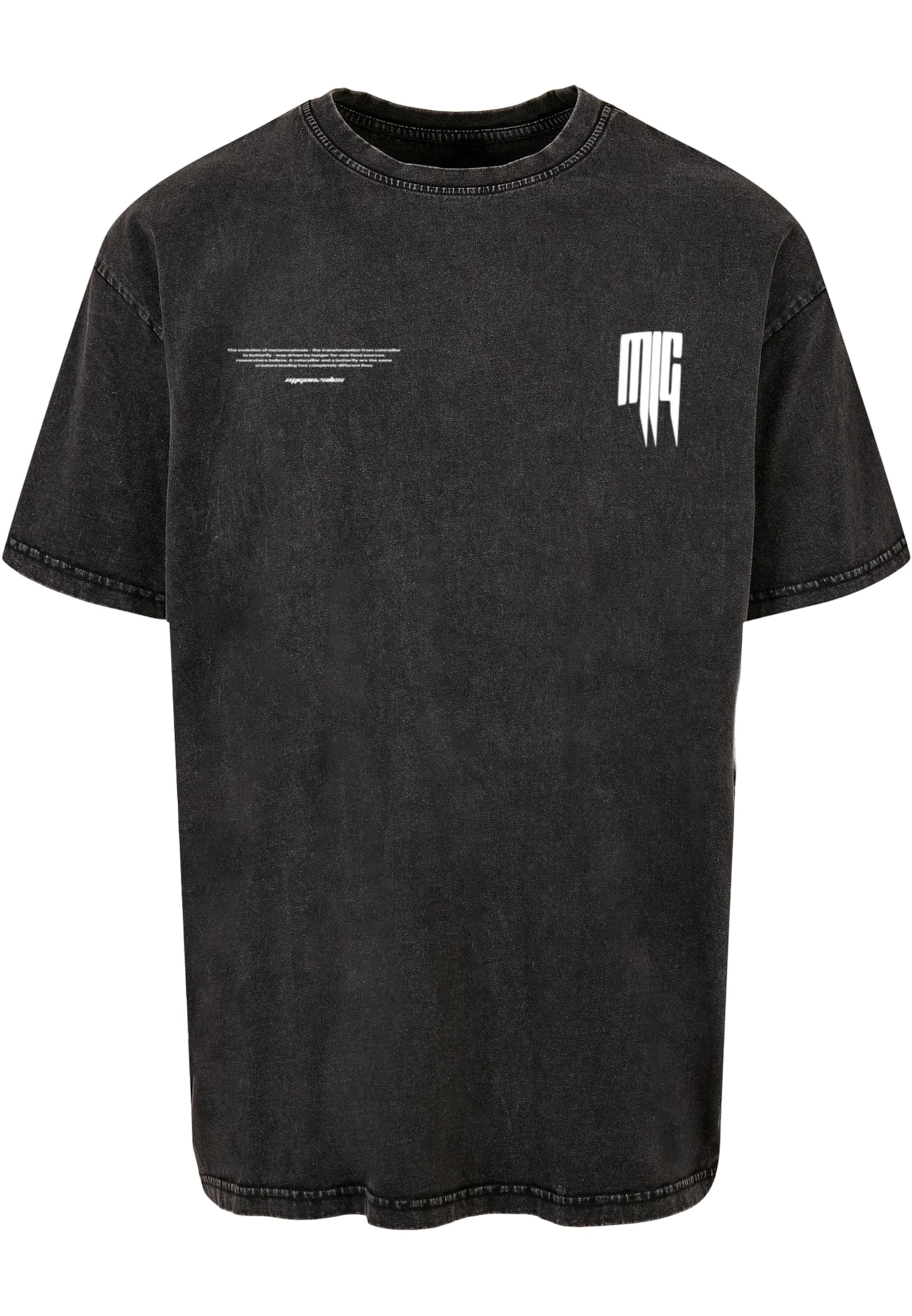 juoda MJ Gonzales Marškinėliai: priekis