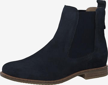 TAMARIS Chelsea Boots in Blau: predná strana