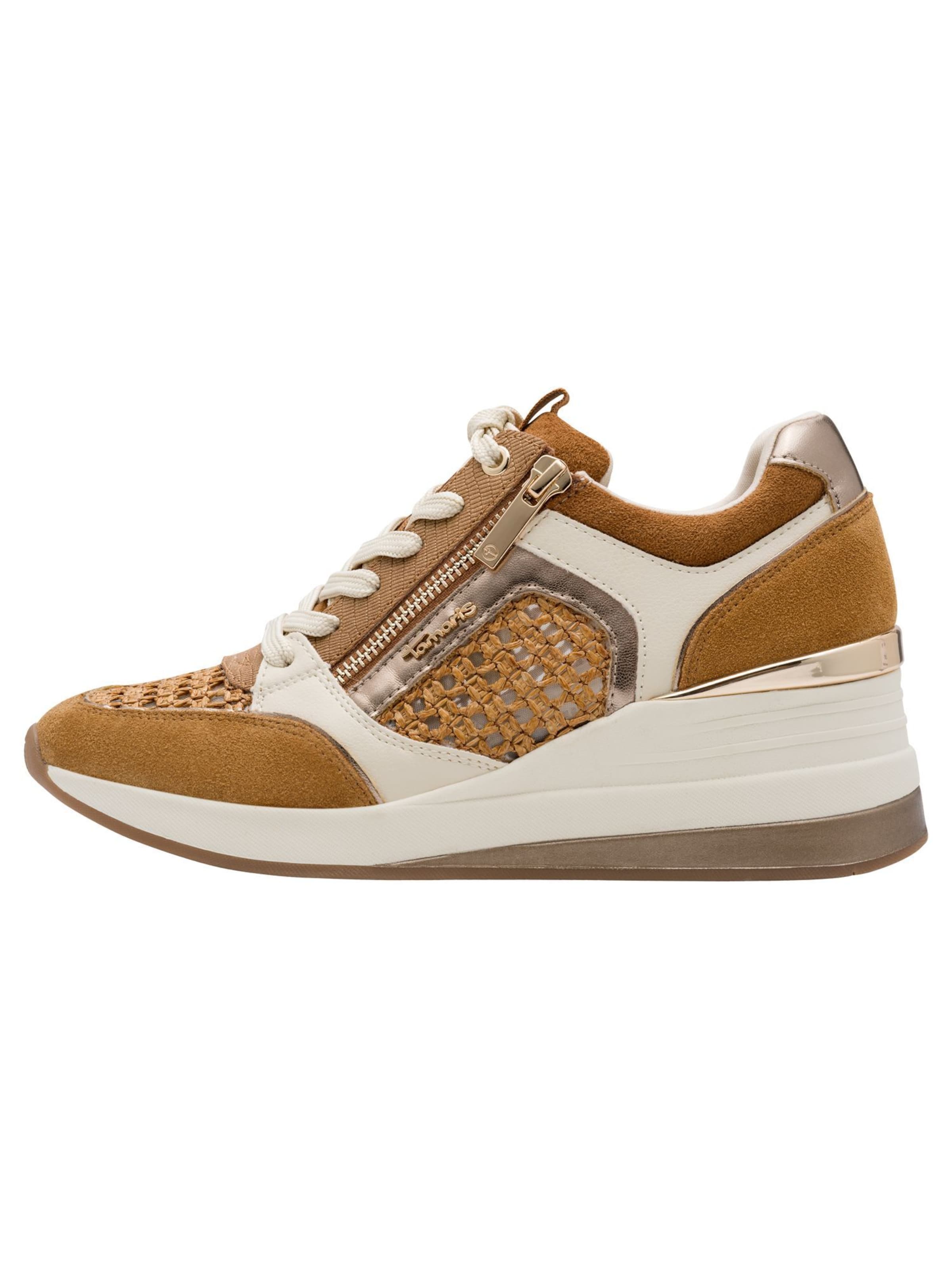Baskets basses Tamaris en beige