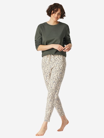 SCHIESSER - Pantalón de pijama ' Mix & Relax ' en beige: frente