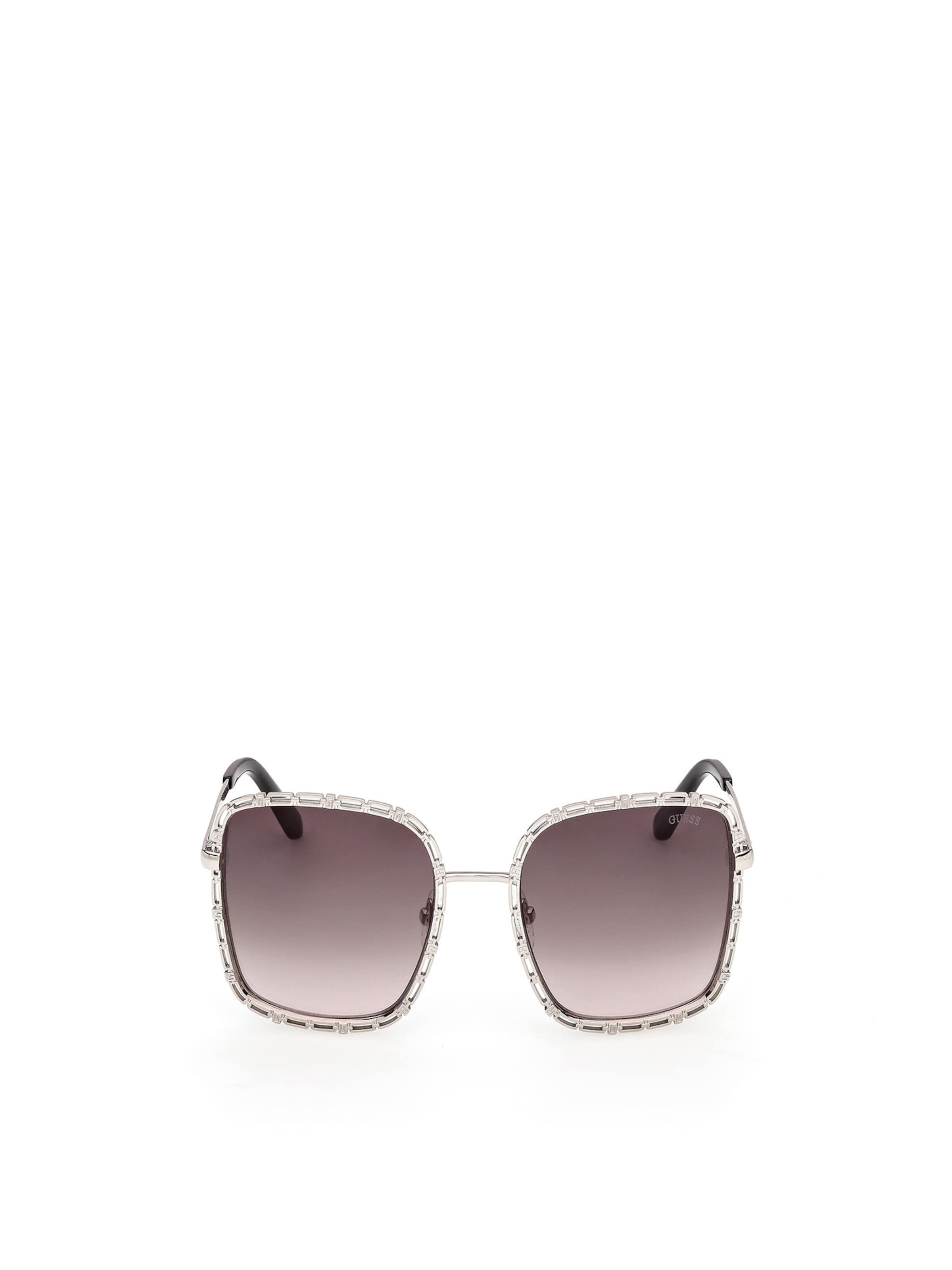 GUESS Sonnenbrille in Silber: Vorderseite