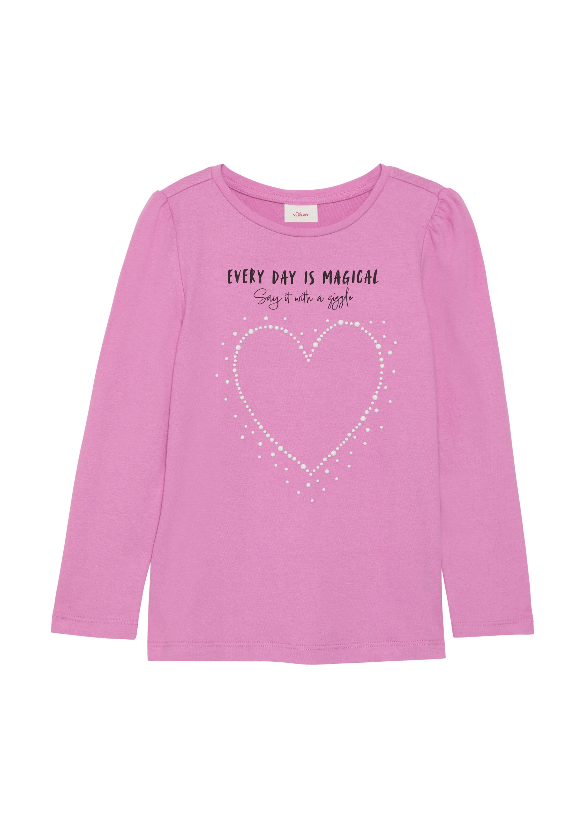 T-Shirt s.Oliver en rose : devant