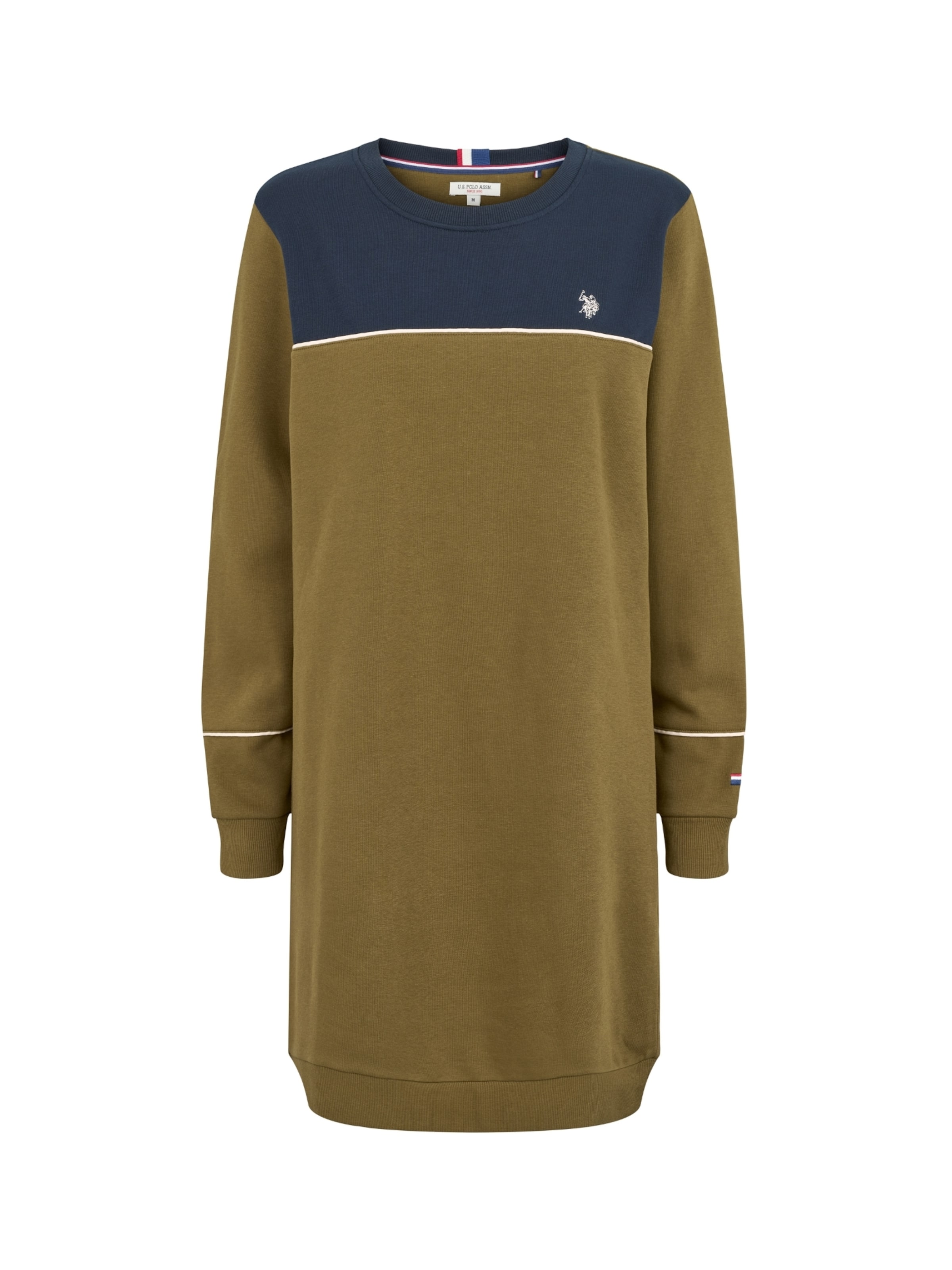 U.S. POLO ASSN. Mekko 'Katja' värissä vihreä: etupuoli