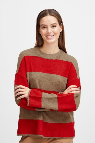 b.young Sweater 'martha' in Brown: front