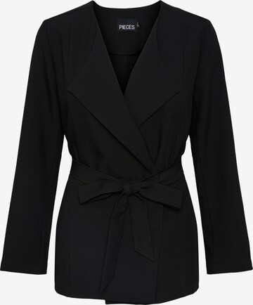 PIECES Blazer 'Bosella' in Black: front