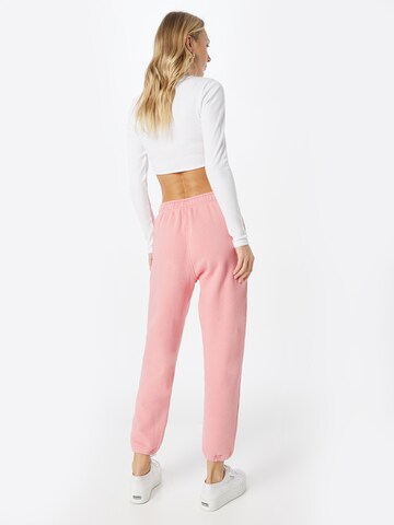 Polo Ralph Lauren Alt kitsenev Püksid, värv roosa