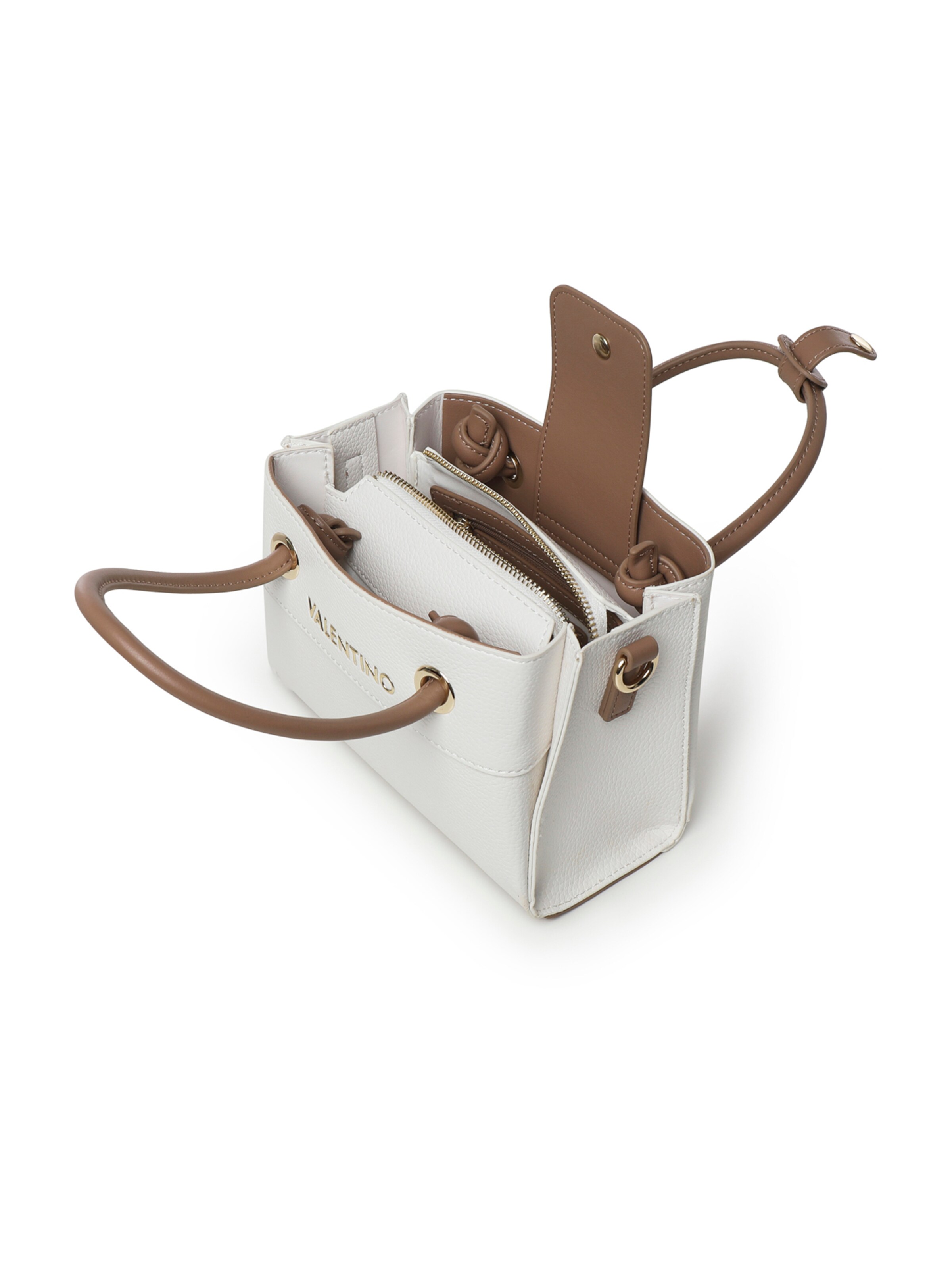 VALENTINO Τσάντα χειρός 'Alexia' σε λευκό