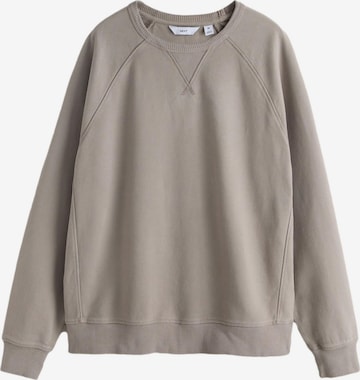 Sweat-shirt Next en gris : devant