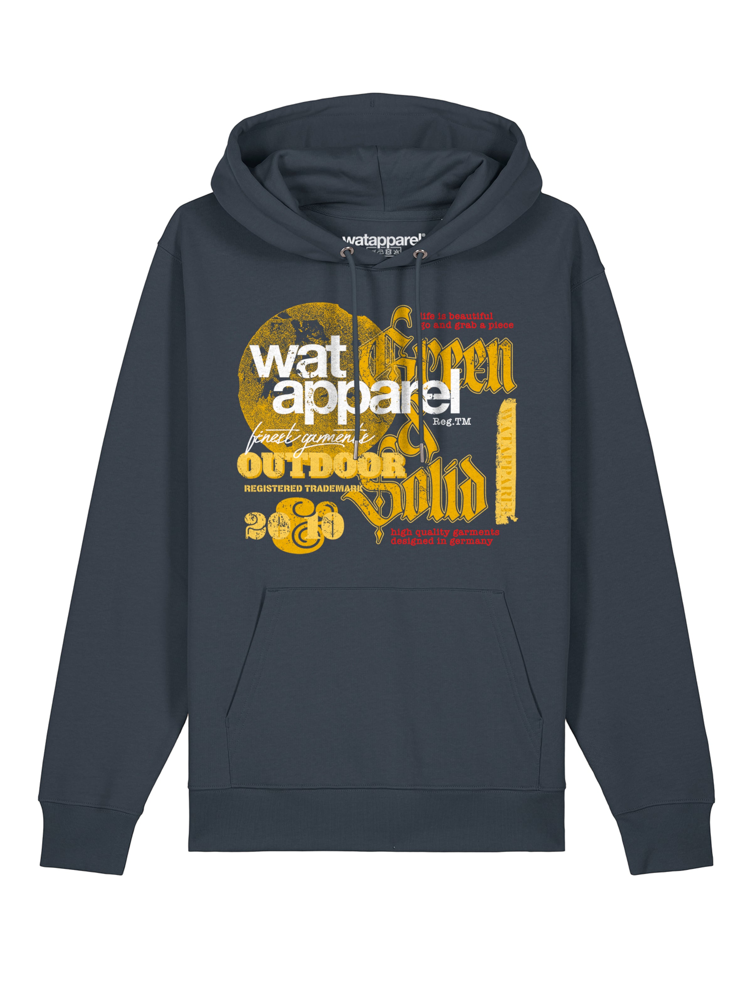 Watapparel Sweatshirt in Grau: Vorderseite