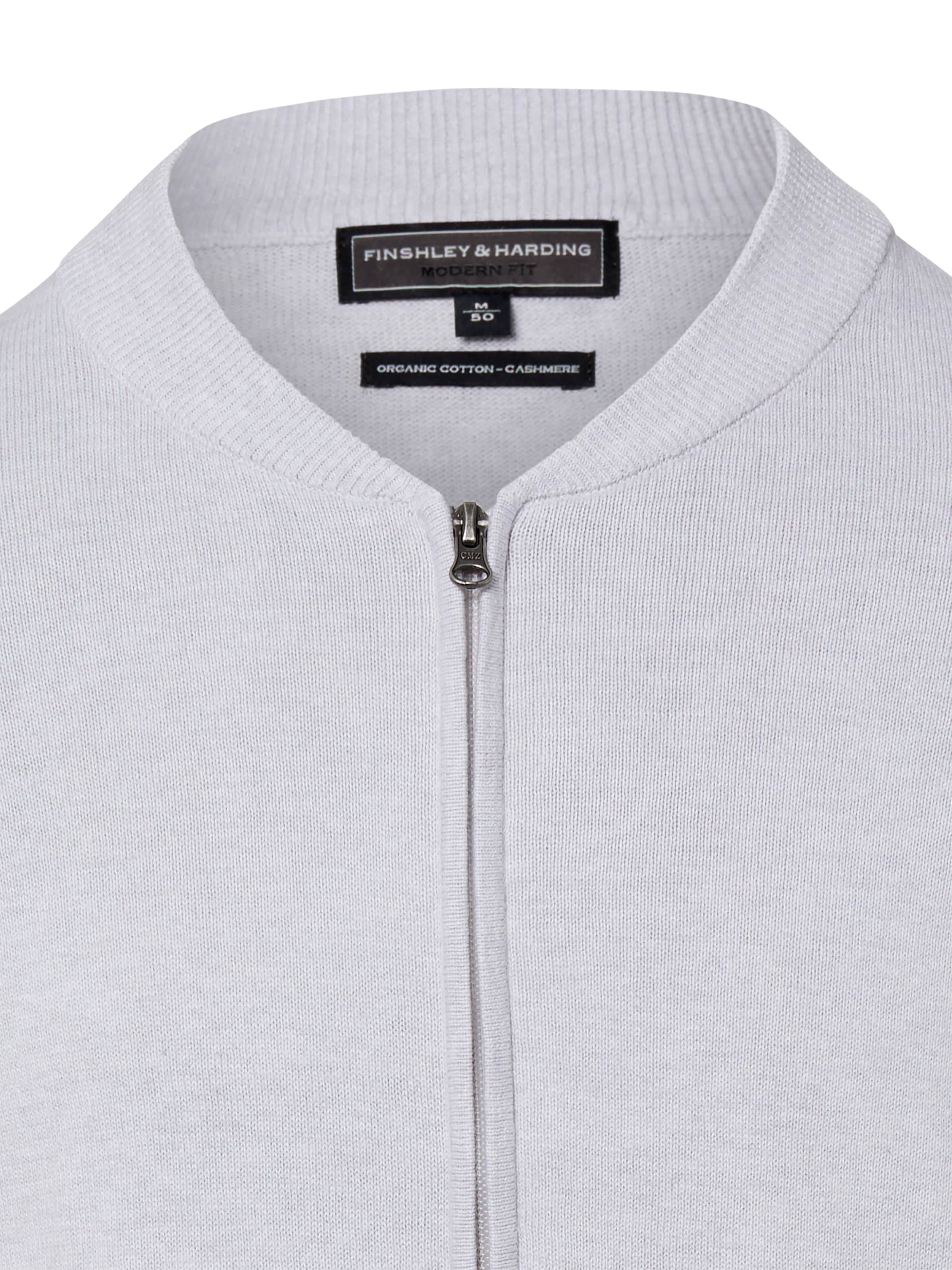 Vestes en maille Finshley & Harding en gris