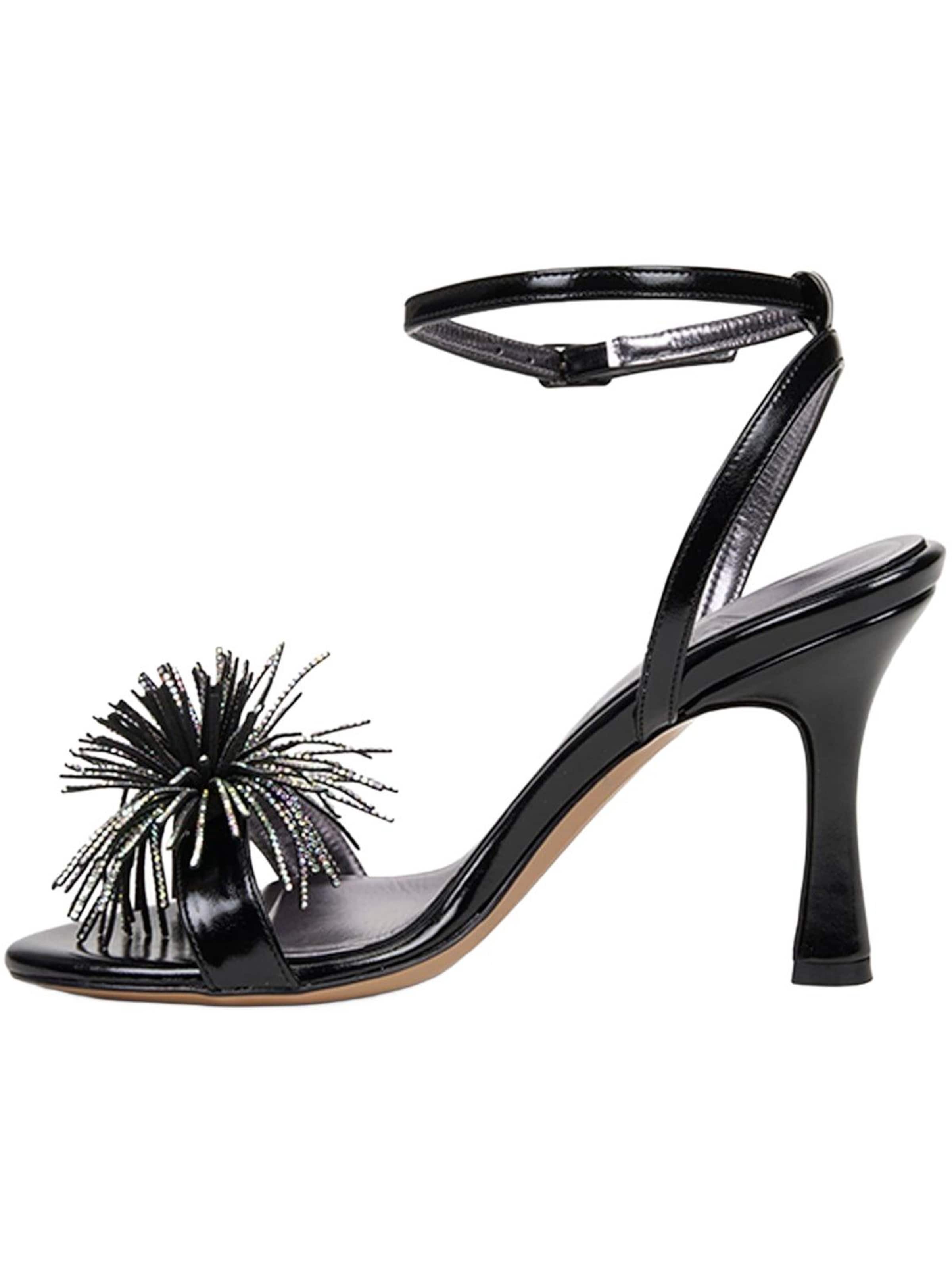 Desa Strap Sandals 'Pumps' in Black