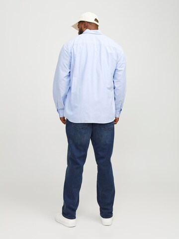 Jack & Jones Plus Slimfit Jeans 'Glenn' i blå
