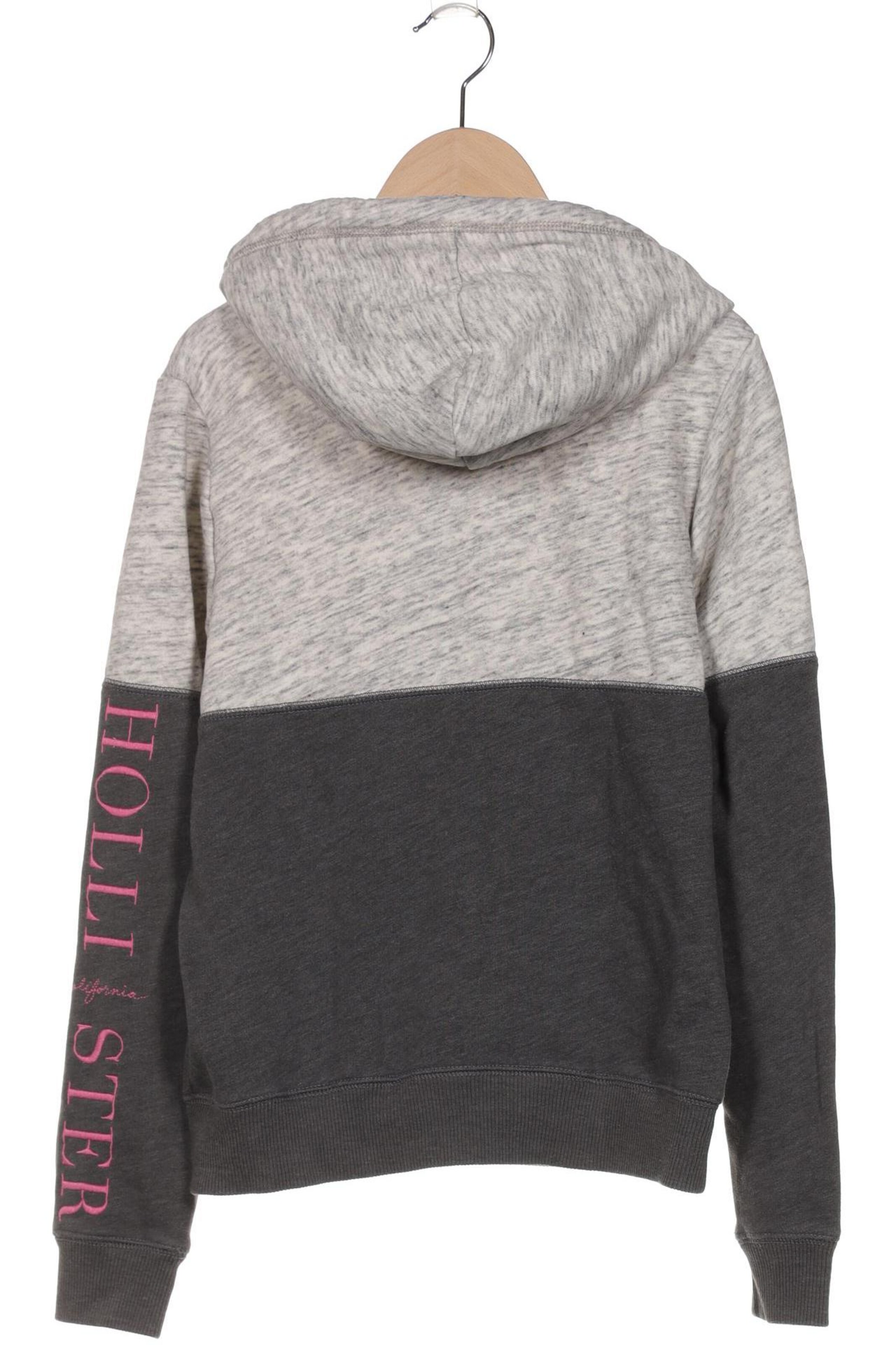 HOLLISTER Kapuzenpullover M in Grau