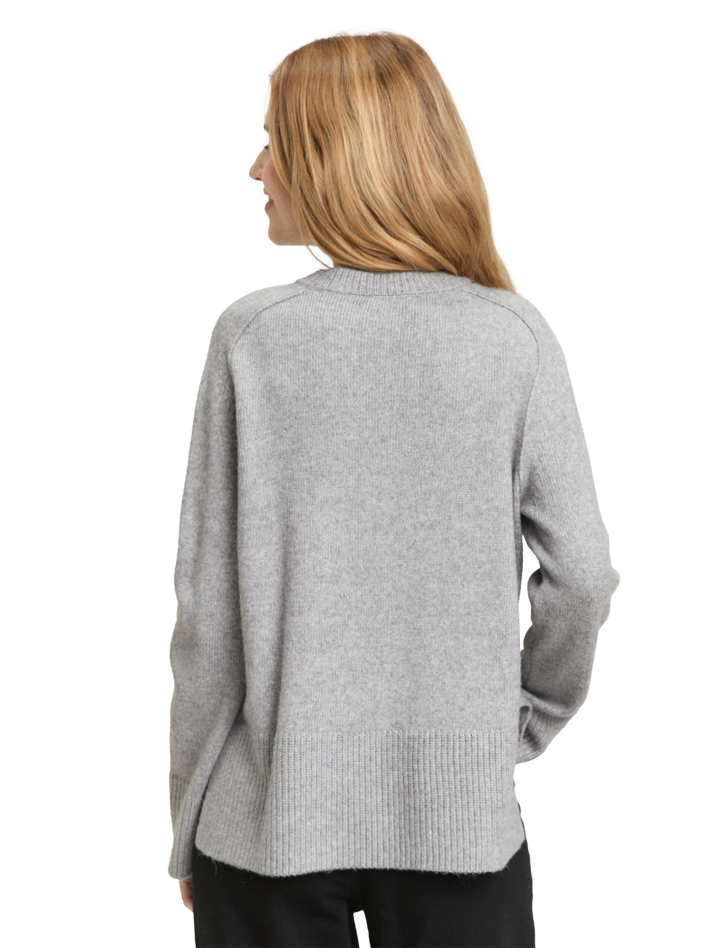 TOM TAILOR Sweater in Grey