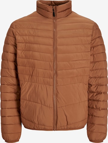 Veste mi-saison 'JJEState' JACK & JONES en marron : devant