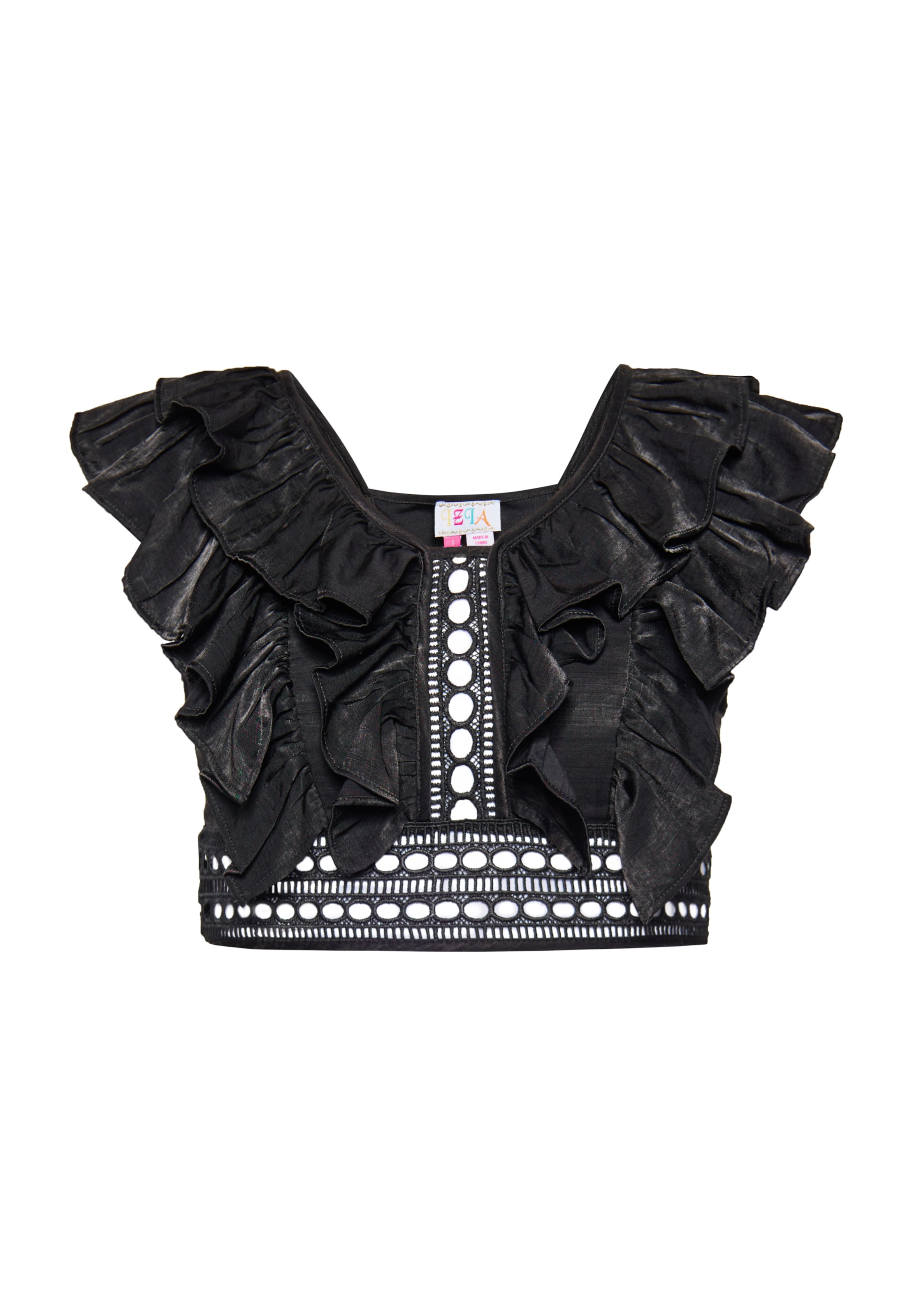 IZIA Halenka – černá: přední strana