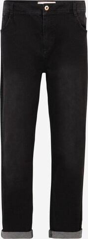 Wallis Regular Jeans in Black: front